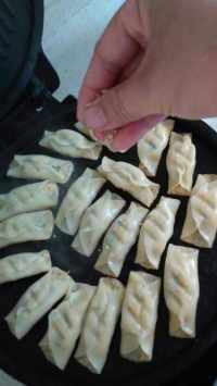 美味的锅贴饺子