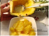 菠萝滑牛肉做法图解3)
