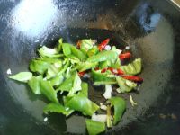 家常尖椒炒鸡腿肉做法图解6)