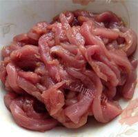 家常菜京酱肉丝做法图解3)
