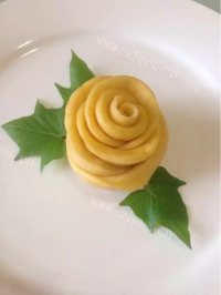 色香味浓的玫瑰花馒头做法图解6)