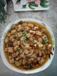 家常菜麻婆豆腐