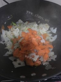 美味藕片胡萝卜做法图解2)