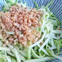 自制西葫芦蛋饼做法图解1)
