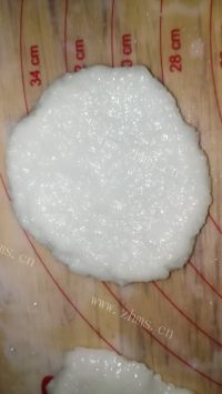 方便食用的手工糍粑做法图解4)