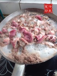 红烧牛外脊筋做法图解5)