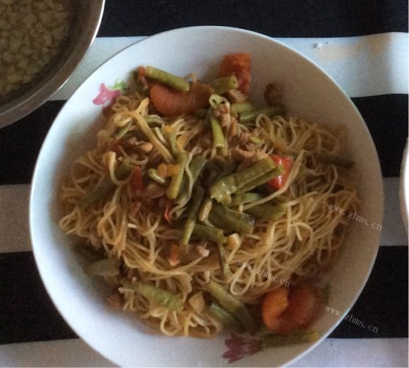 DIY豆角焖面