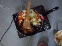 酥嫩咖喱土豆鸡块做法图解9)