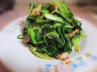 家常菜小白菜炒肉