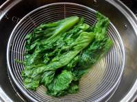 喷香的蚝油生菜做法图解4)