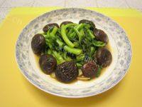 家常菜香菇炒菜心