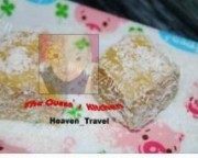 自制椰丝芒果冻糕做法图解3)