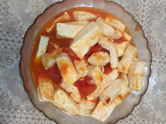 番茄豆腐
