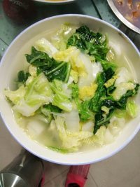 炒白菜做法图解6)