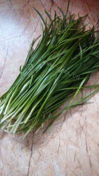 美味的椰汁韭菜面饼做法图解1)