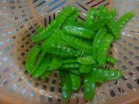 五花肉炒荷兰豆做法图解5)