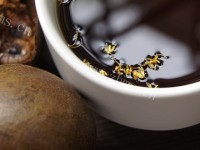 特色美食罗汉果桂花茶做法图解4)