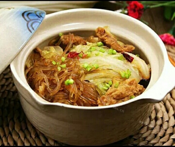 唇齿留香的白菜猪肉炖粉条