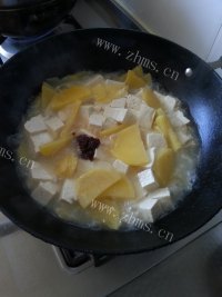 好吃的无油土豆炖豆腐做法图解6)