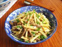 竹笋炒肉丝
