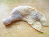 家常菜豆角炒鸡肉做法图解3)