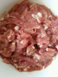 正宗京酱肉丝做法图解1)