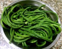 美食豇豆镶嵌珍珠丸做法图解5)