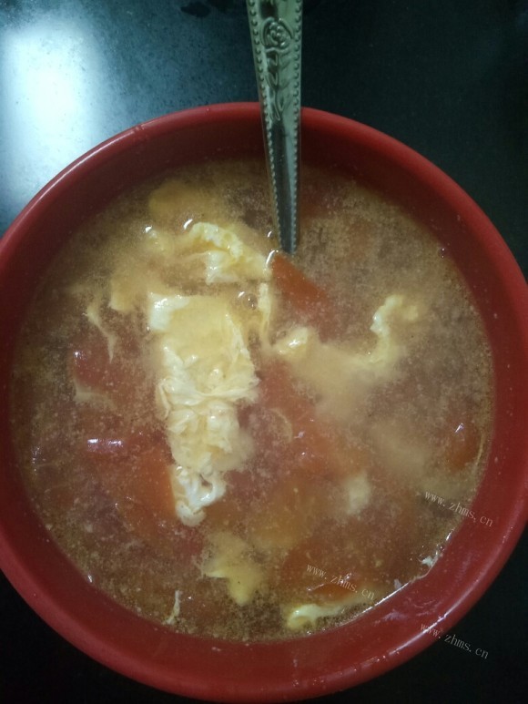 五味俱全的西红柿鸡蛋汤