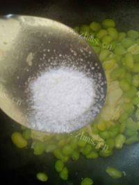 家常菜蚕豆炒鸡蛋