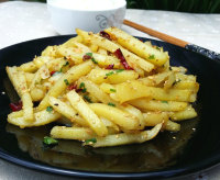 美味的干煸土豆条