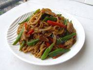 素食扁豆焖面做法图解13)