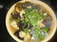 绿色食物酸菜鱼