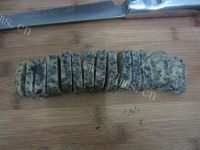 诱人的芝麻饼干做法图解10)