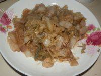 家常菜酸菜五花肉