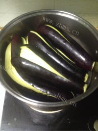 家常蒸茄子做法图解3)
