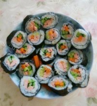 色香味浓的寿司做法图解5)