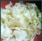 酸辣包菜做法图解1)