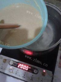 美味早餐玉米糊做法图解6)