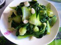 绿色食物蒜蓉上海青