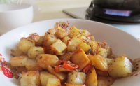 美味的锅巴土豆做法图解6)