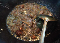美味麻辣牛肉干的做法做法图解4)