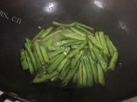 家常菜清炒四季豆做法图解8)