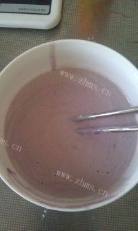 自制紫薯煎饼做法图解7)
