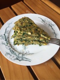 美味的豆渣饼做法图解10)