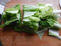 家常菜辣炒小白菜做法图解2)