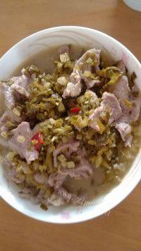 家常菜香辣酸菜肉片做法图解11)