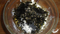 自制海苔芝麻阿拉棒做法图解9)