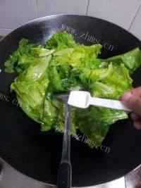 意犹未尽的清炒生菜做法图解4)