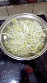 家常菜凉拌绿豆芽做法图解1)