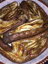 色味俱全的味淋烤茄子做法图解5)